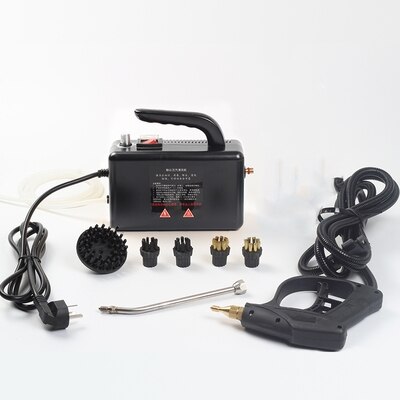 220v rengjøringsmaskin- høy temperatur og høytrykks damprensemaskin damprensemaskin паровой очиститель: Svart og sprøytepistol