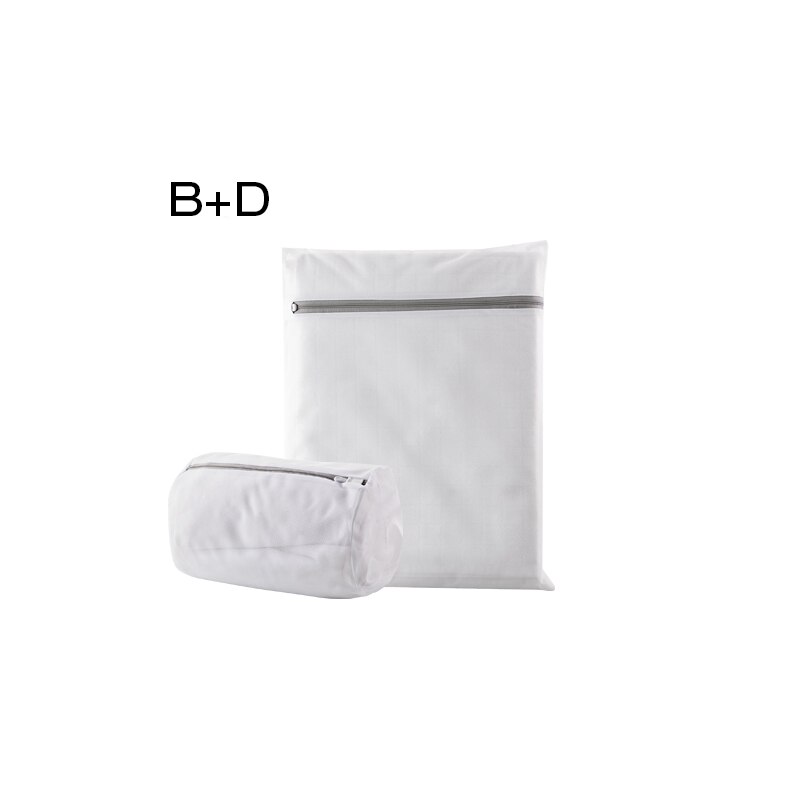 Sacs à linge en maille pour Machine à laver, filet de rangement pour vêtements de voyage, sac à fermeture éclair pour bas de soutien-gorge et sous-vêtements: set of 2