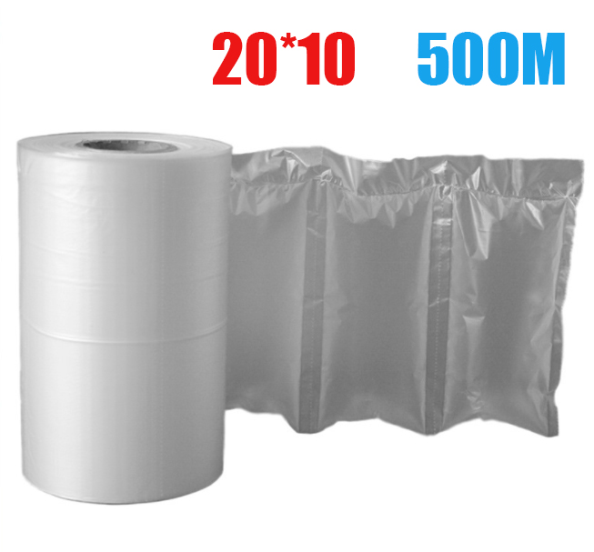 500M Buffer Air Cushion Machine Inflatable Bag Filled Airbag Package Shockproof Roll Film Bubble 20 * 10cm 20 * 15cm 20 * 20cm: 20X10cm 500M