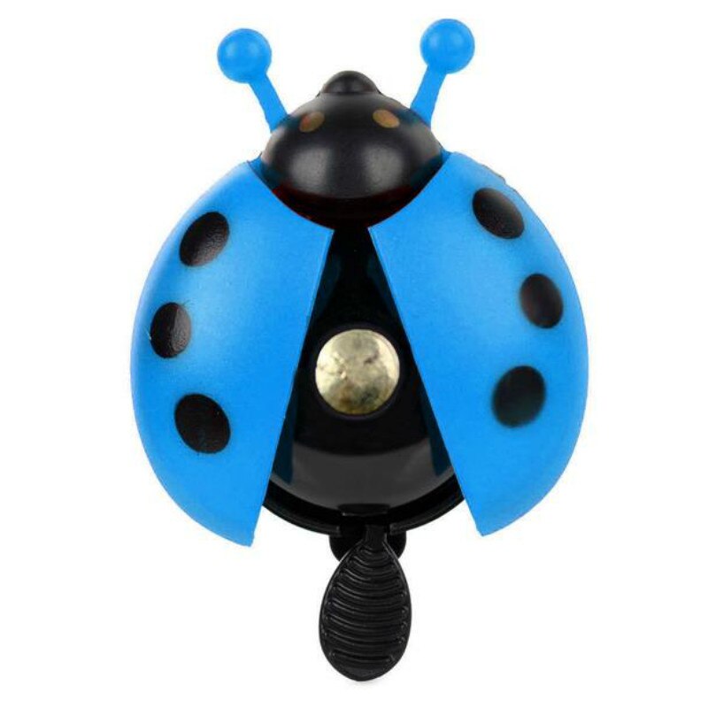 Fietsbel Ring Kever Cartoon Fietsen Bell Mooie Kids Lieveheersbeestje Bell Ring Voor Bike Rijden Hoorn Alarm Fiets Accessoires: Blauw