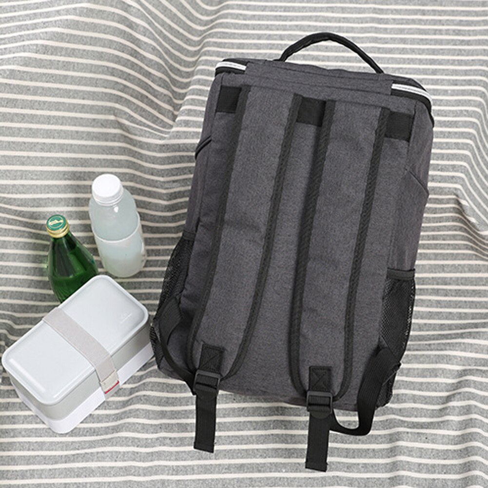 Frais refroidisseur sac à dos sac à déjeuner sac de glace thermique grande capacité voyage épaissir nourriture stockage Oxford tissu extérieur étanche