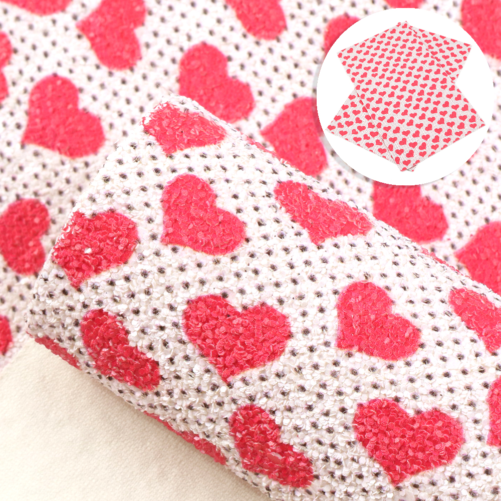 20*34cm plaid ballon læbestift printet chunky glitter imiteret læder stof plader til fremstilling af øreringe sløjfer ,1 yc 10050: 1076438006