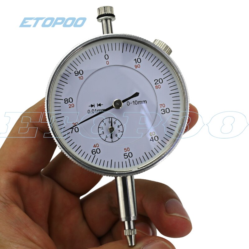 Dial Indicator 0-10mm Lug Back Test Gauge 22Pcs Steel Dial Indicator Point Set M2.5 Thread Tip For Dial & Test Indicators