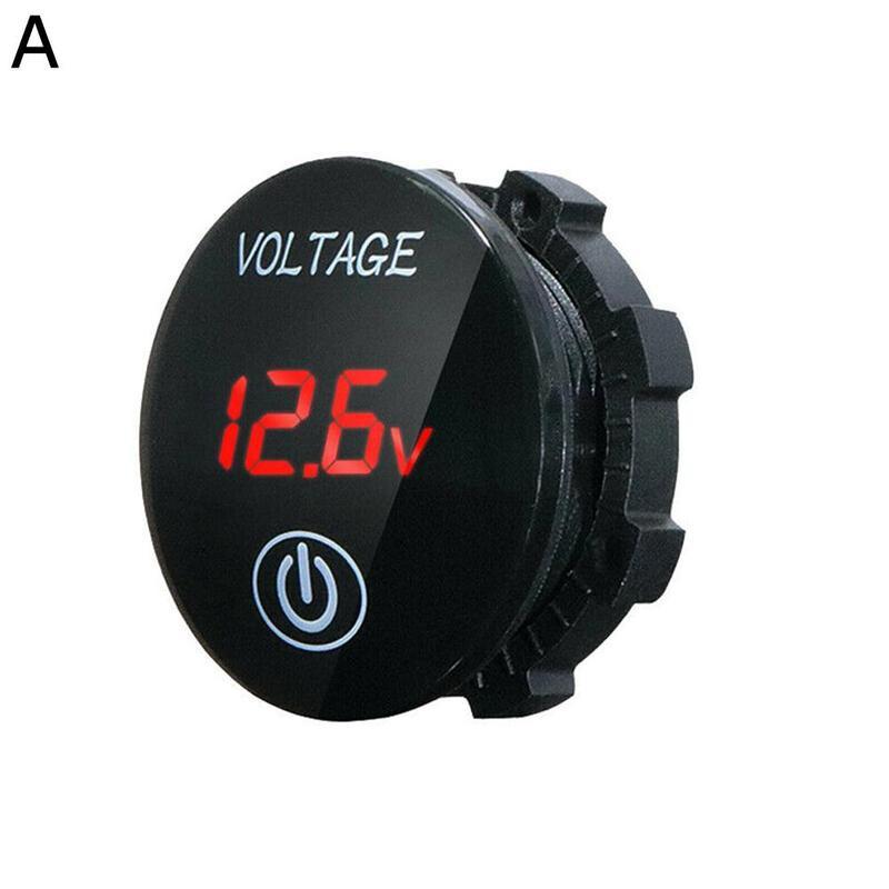 Dc 12V-24V Led Panel Digital Voltage Volt Meter: A
