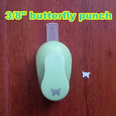 8 Mm Moeite Besparen Diy Dunne Eva Foam Puncher Papier Card Cutter Scrapbooking Mini Kleine Gat Craft Punch Cirkel Beer vorm: butterfly