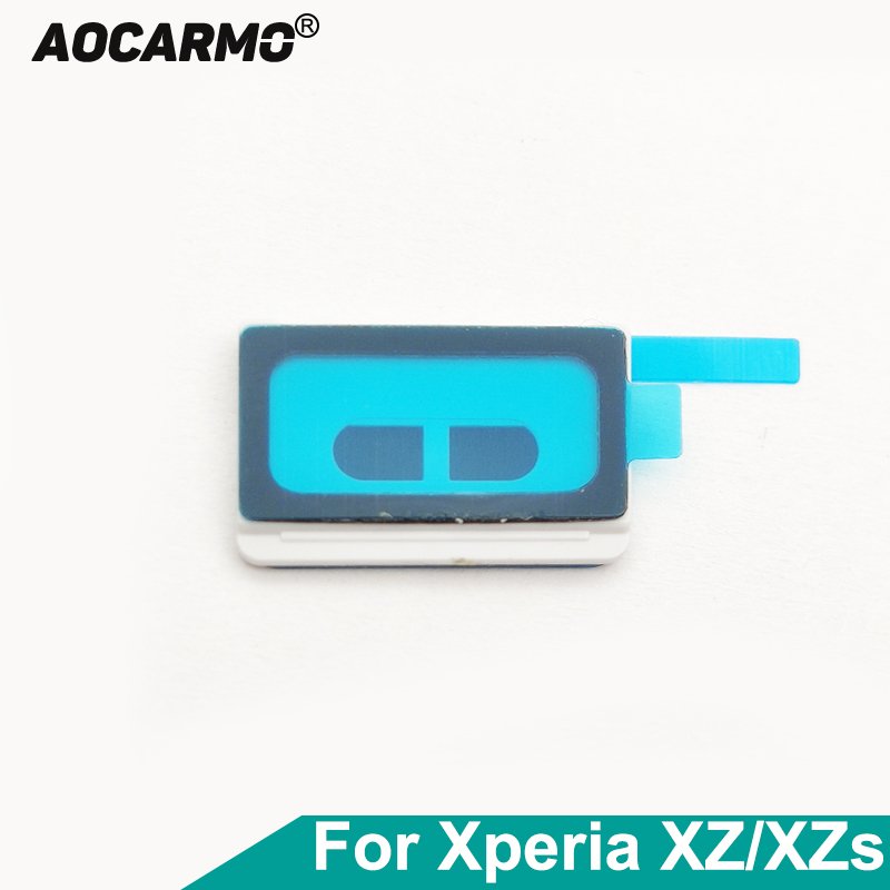 Dower me superiore orecchio oratore altoparlante Supporto Del Telaio con La Polvere Della Maglia Autoadesivo Adesivo per Sony Xperia XZ F8331 F8332 XZs g8231 G8232