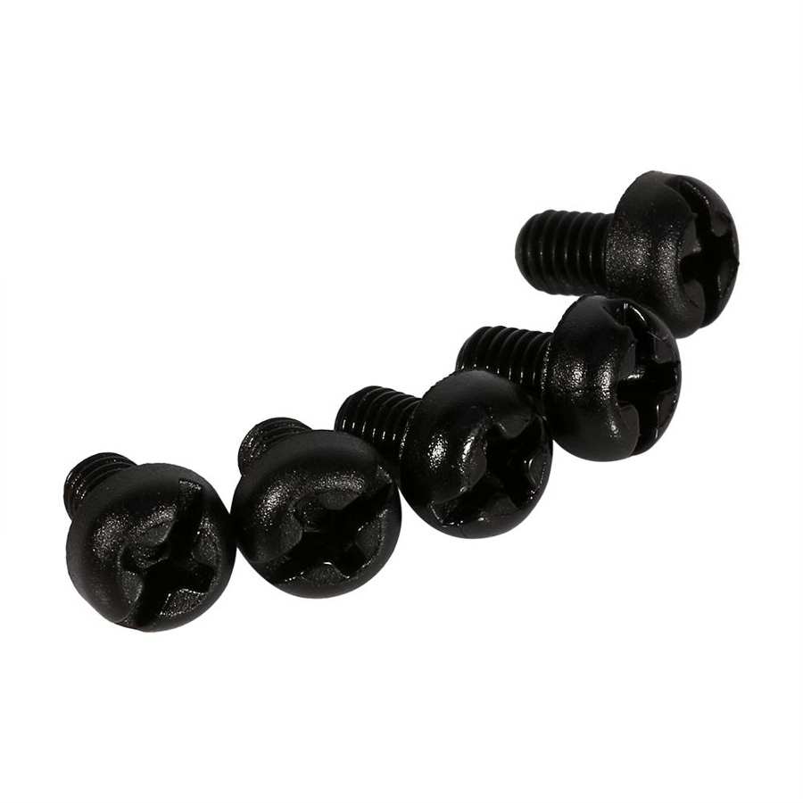 100pcs Nylon Round Nut for M2 M3 Machine Fixing Kit Black