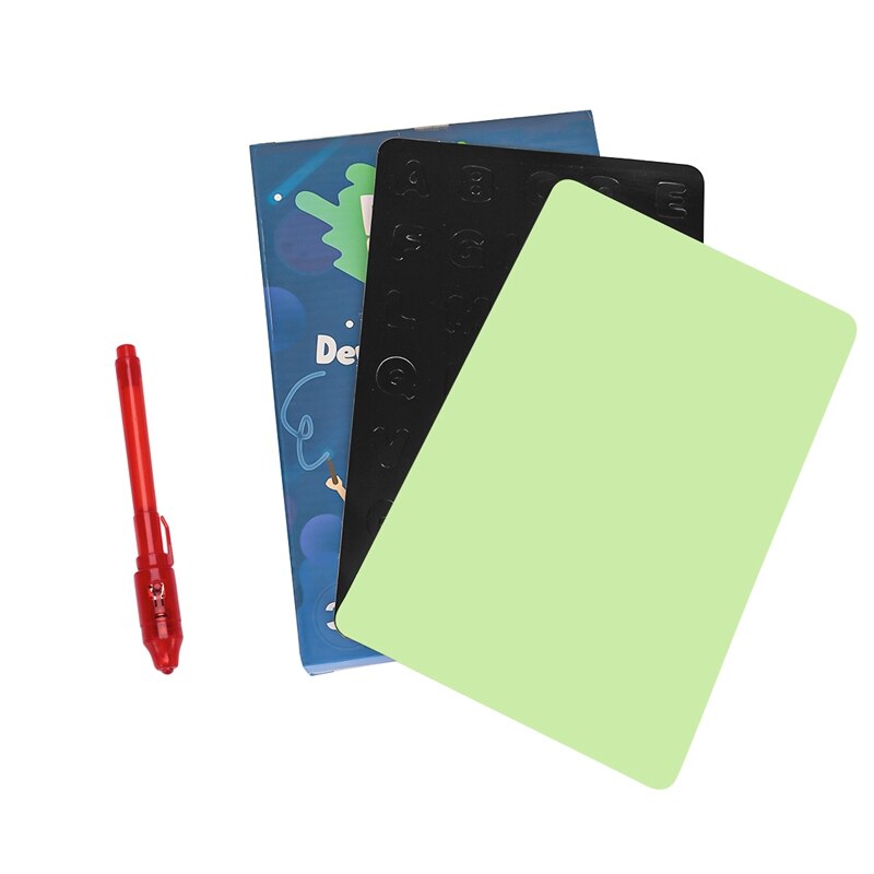 Tavolo da disegno luminoso magico tavoletta giocattolo per bambini disegna In Dark Magic Light-Fun penna fluorescente giocattolo educativo per bambini per bambini