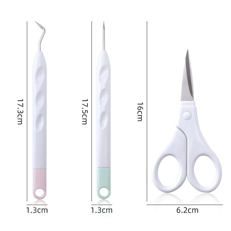Scrapbook DIY Silhouette Relief Carving Tool 6-Piece Set Vinyl Weeding Tools Set Weeding Vinyl Starter Tool Kit For Cricut Joy