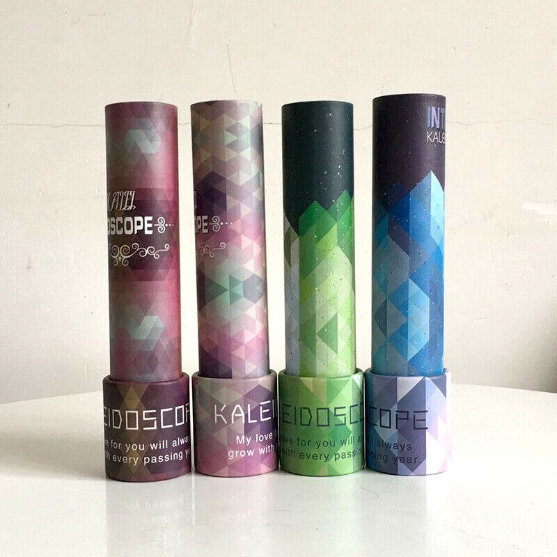 1 PCS Leuke Cartoon Caleidoscoop Klassieke Speelgoed Kinderen Kids Educatief Wetenschap Speelgoed Willekeurige Stijlen: Colorful