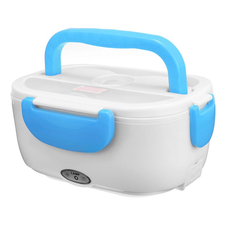 1.5L 220V Verwarming Container Lunchbox Draagbare Voor School Kantoor Verwarmd Lunchbox Voedsel Container Maaltijden Kids Bento Lunch dozen: Blue