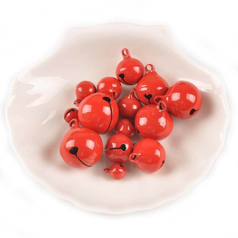 Goud/Zilver/Brons/Rood Retro Christmas Bells Koper Jingle Bells Voor Home Decor Party Xmas Diy Craft accessoires C2684
