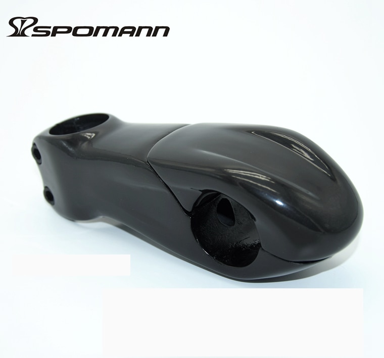 Novedoso eje de carbono para bicicleta de montaña, de 10 grados, de carbono, UD, negro, piezas para bicicleta de montaña, 31,8x80-110mm,