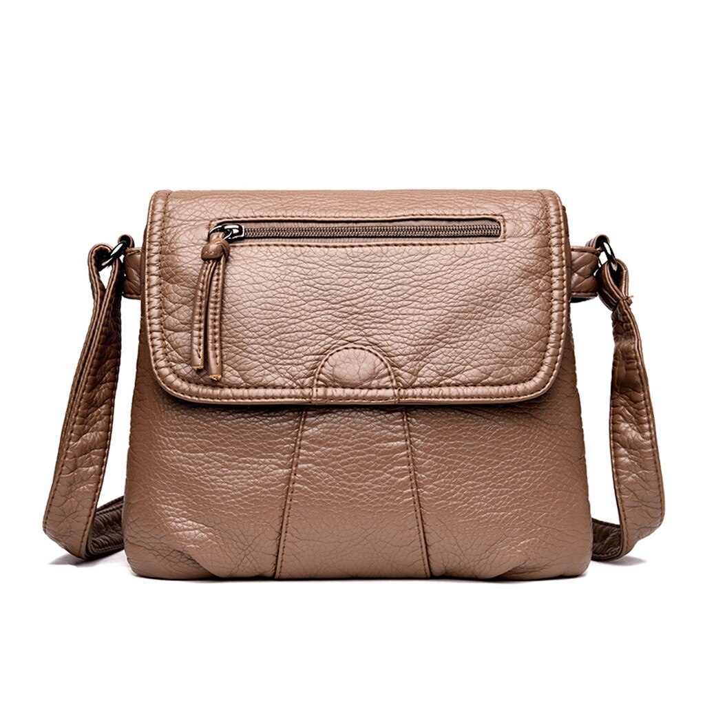 Reistassen Grote Vrouwen Effen Kleur Grote Capaciteit Schoudertas Toevallige Wilde Messenger Bag Crossbody Schoudertas Ремень: Khaki