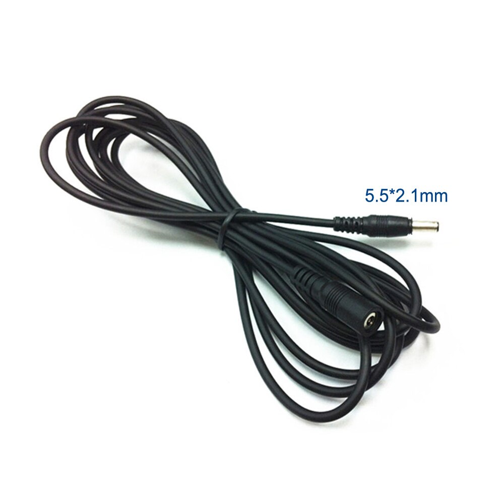 Cdycam Extension Cord Of 12V2A Power Adapter Extend Cable Of 12V 5.5*2.1mm 1m 3m 5m 10m For Vstarcam C16S C63S C18S C17S CS64