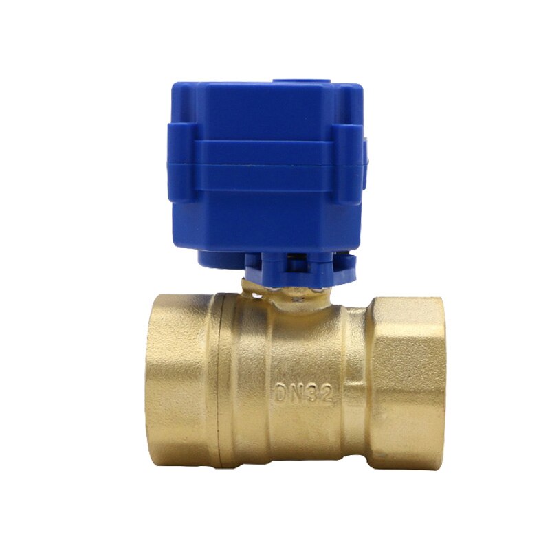 Mini electric ball valve Two Way Electric Ball Valve all copper DC12V 24V DN15 DN20 DN25 For drainage agricultural irrigation