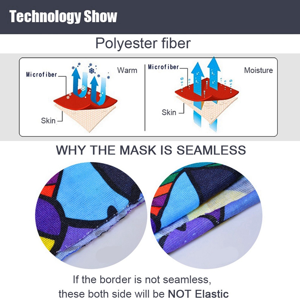 Unisex Tulband Magische Sjaal Outdoor Sport Fiets Riding Hoofdband Hoofddeksels Bike Cycling Bivakmuts Hals Cover Bandana Gezichtsmasker