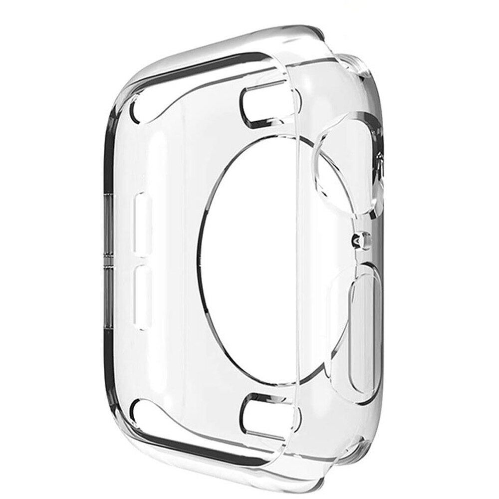 Transparante Horloge Case Voor Appple Horloge 6 Serie 5 4 Case Voor Iwatch Se 3 2 1 Cover Bumper 44mm 40Mm 42Mm 38Mm Accessoires