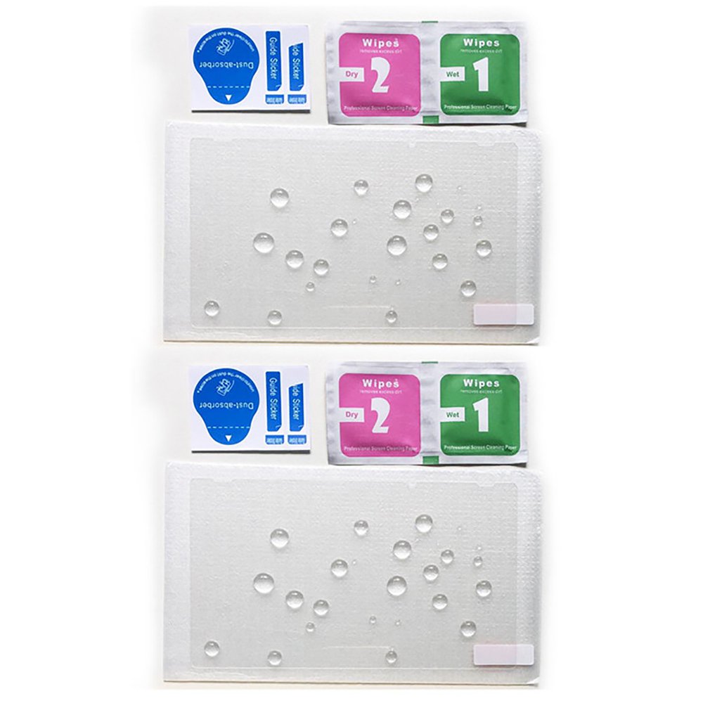 for Nintendo Switch Tempered Film Explosion-proof Film Transparent 1pcs 2pcs Scratch-Resistant Clear Film: 2pics