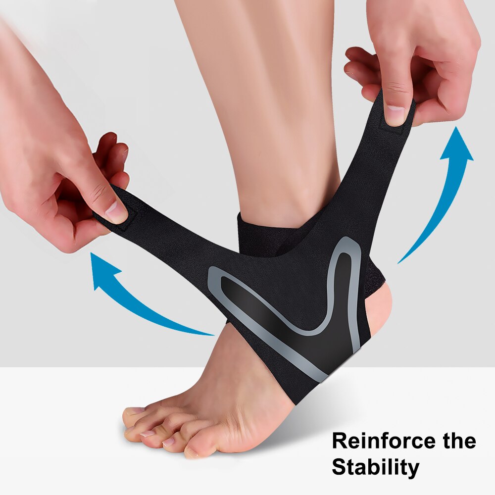 Protective Sport Ankle Support Elastic High Protect Sports Ankle Equipment Safety Running Basketball Ankle Brace Support