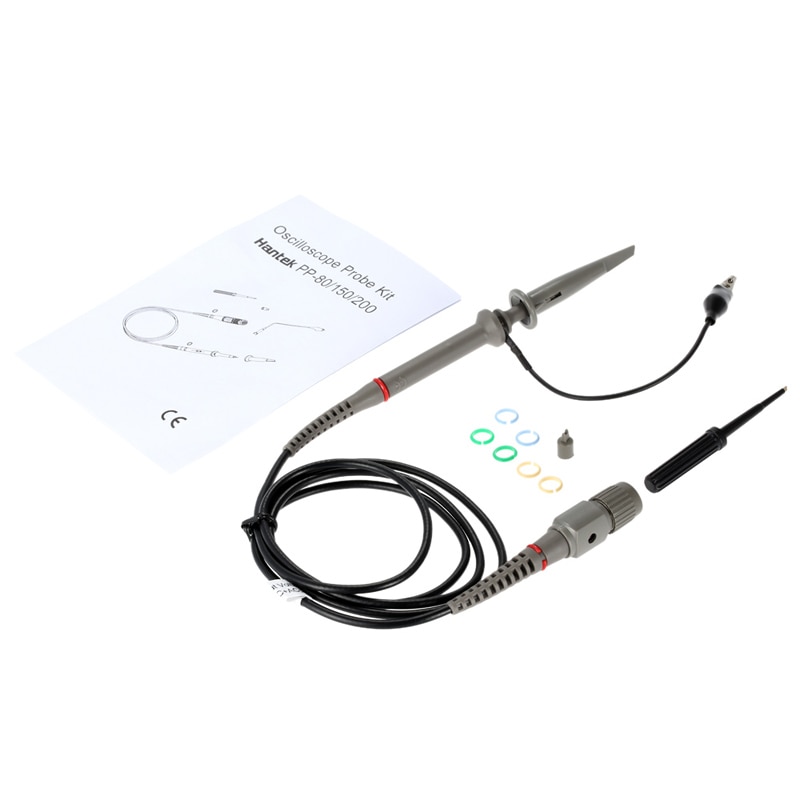 Hantek-Osciloscopio Digital de PP-200, herramienta de diagnóstico portátil, ancho de banda de 200Mhz, X1 X10, USB, PC