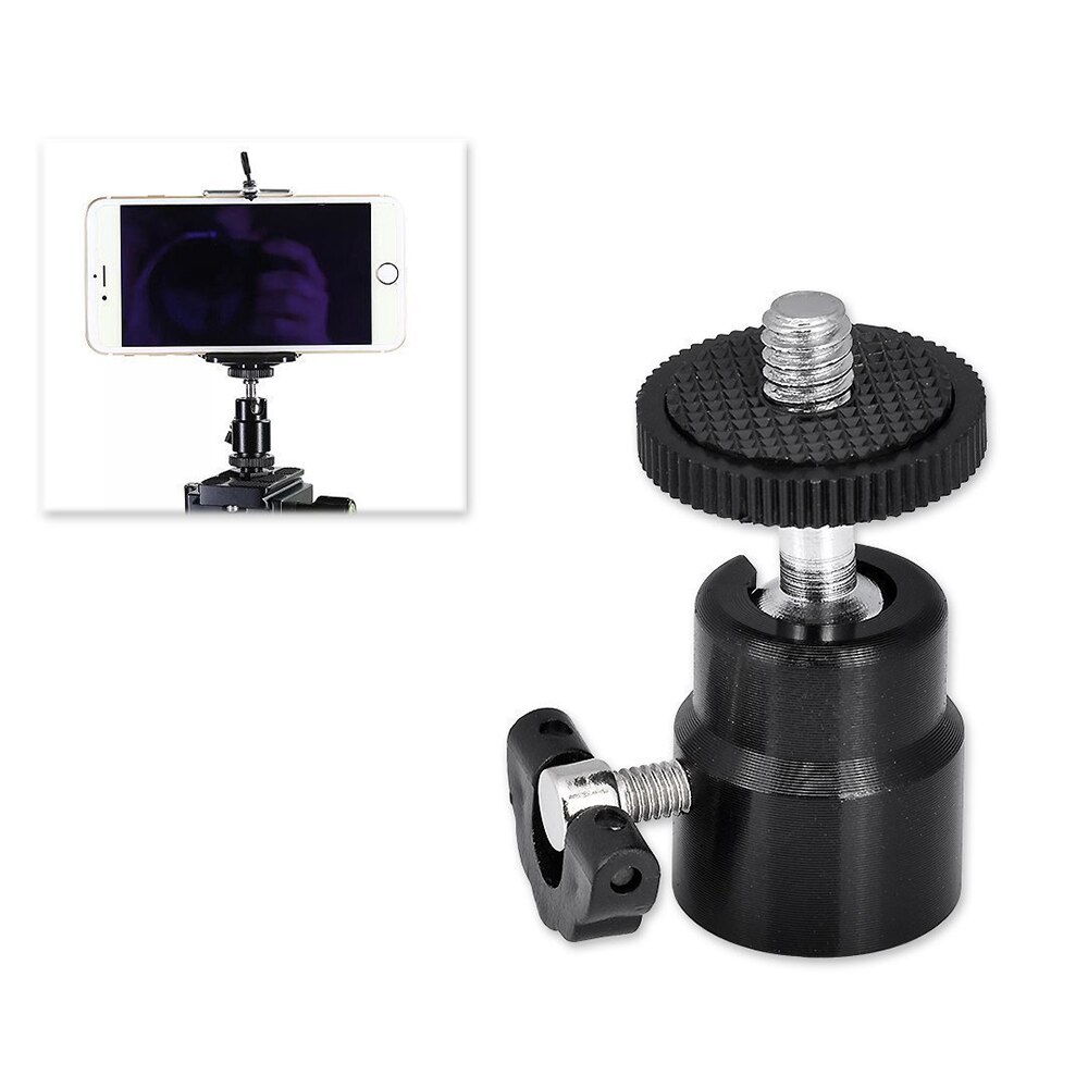 Mini Sferische Cradle Head Monopod Mirrorless Camera Kleine Wieg Hoofd Metalen 360 Sferische Mini Cradle Hoofd