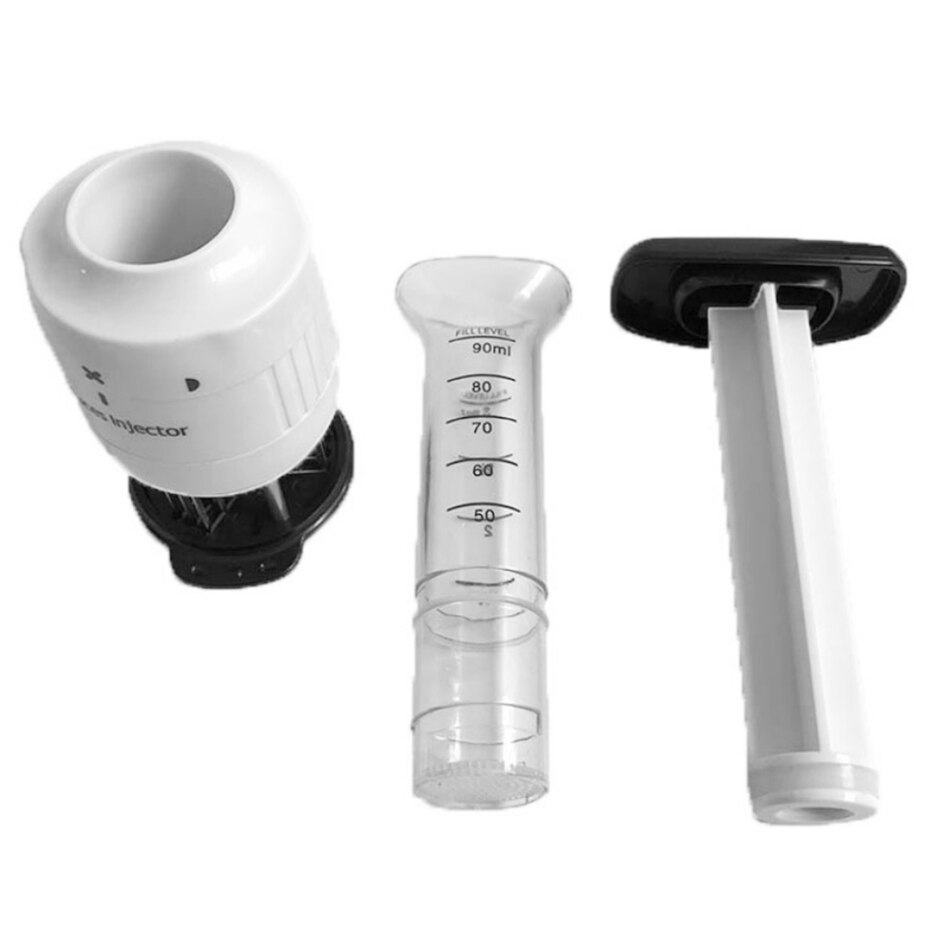 4YANG Multi fonction viande attendrisseur aiguille Steak viande injecteur Marinade saveur seringue Gadgets de cuisine outils de viande