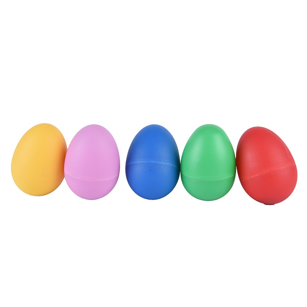 bébé enfant en bas âge Childre jouet en plastique Percussion Maracas Shaker Musical son oeuf coloré Instrument de musique
