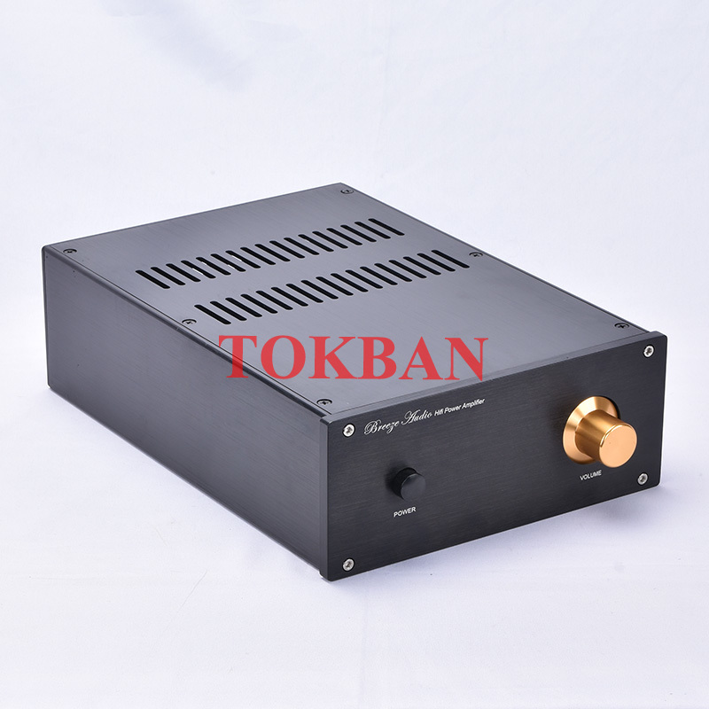 Tokban Audio JC229-3 220*90*311mm All Aluminium Power Amplifier Chassis Enclosure DIY HIFI Amp Case Shell