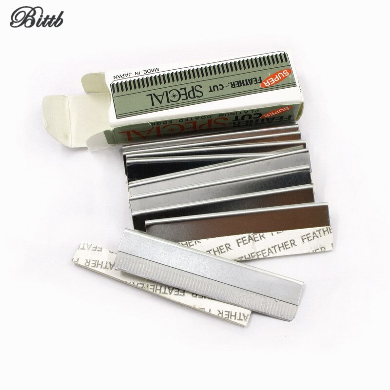 10Pcs Stainless Steel Eyebrow Trimmer Razor Blade Women, Eye Brow Hair Remover Makeup Tool Eyebrow Replacement Razor Blade