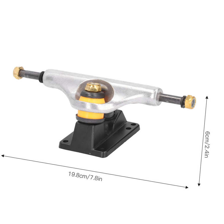 Truck De Longboard En Acier Inoxydable - Léger, Interchangeable - Pièce Détachée