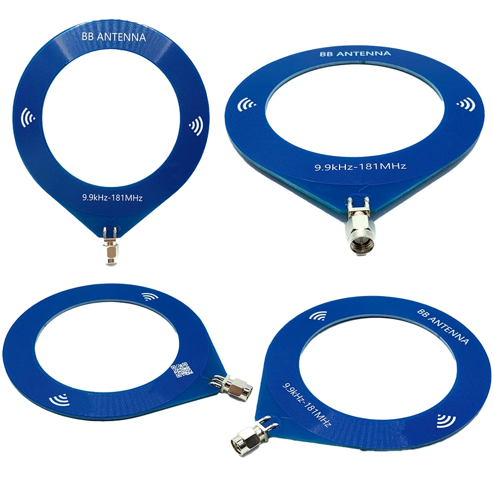 Donut Mw/Sw Antenne 9.9Khz-181Mhz Sma Interface Radio Antenne Circulaire Antenne Voor Malachiet Sdr Ontvanger Tef6686 Ontvanger