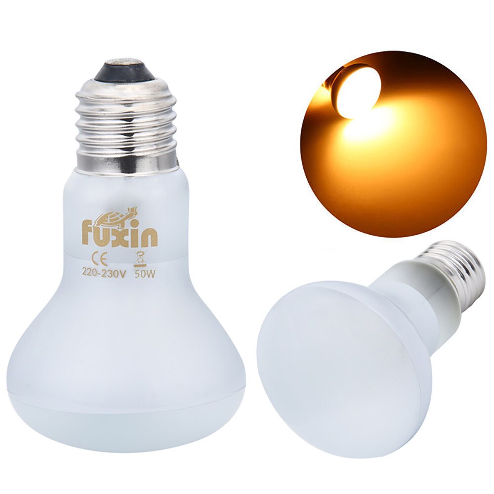 Useful Pet Heating Lamp Night Amphibian Bulb Light 50w Uva Day Night Amphibian Snake Lamp Heat Reptile Bulb Light 220v
