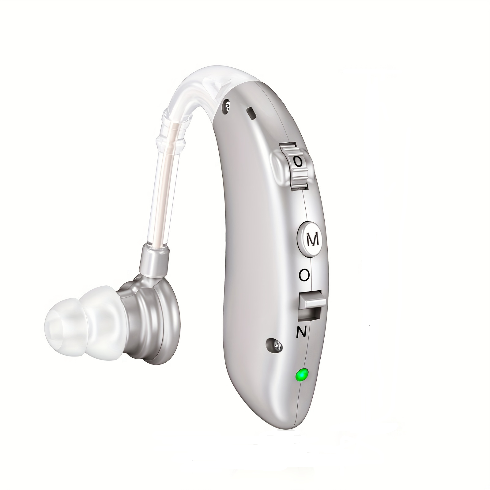 Rechargeable Digital Hearing Aid Adjustable Tone Best Sound Amplifier Portable Deaf Elderly BTE Hearing Aid: 2