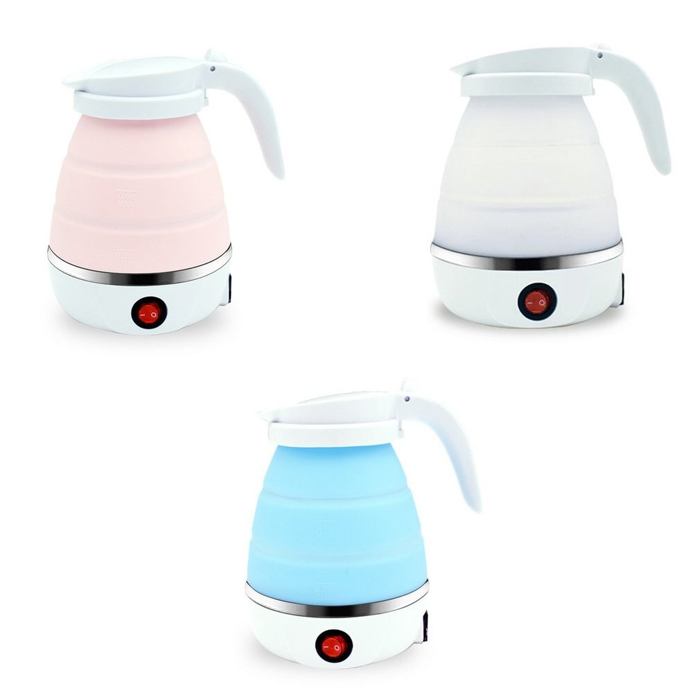 Compact Size Home Electric Kettle Durable Silicone Foldable Portable Travel Camping Water Boiler Electric Appliances