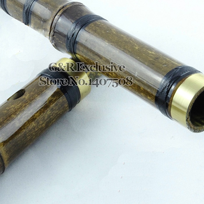Chinese Bamboo Flute Dizi Traditional Musical Instrument Bambu Flauta Beginner C/D/E/F/G Key Dimo Chinese Knot Glue Bag As