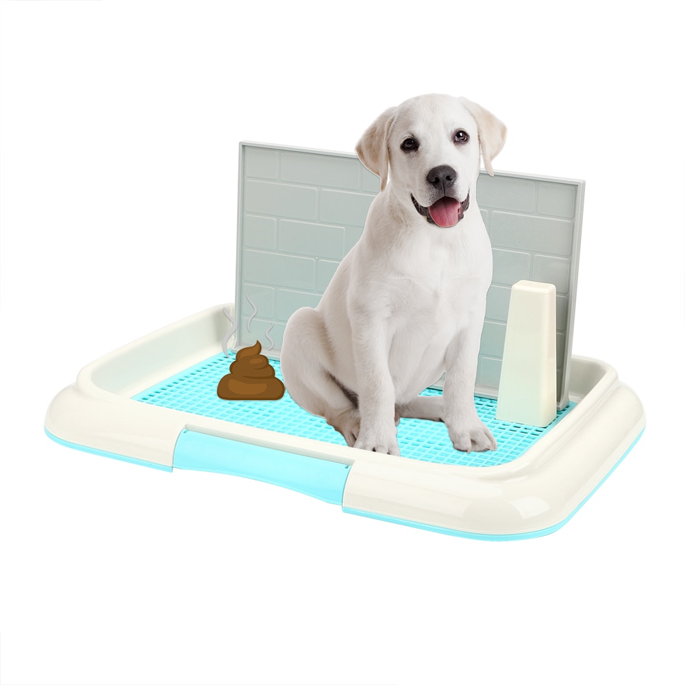 NICEYARD chien toilette pot chiot litière bac pipi formation toilette pour animaux de compagnie toilette facile à nettoyer bassin de lit treillis produit pour animaux de compagnie