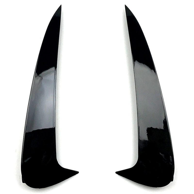 Rear Bumper Spoiler Air Vent Trim Cover Car Body Stickers Covers For For Benz C Class W205 C43 C63 Amg Black Car Acces