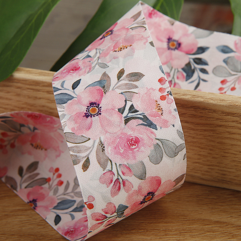 5 Yards 38MM Wave Edge Flowers Pink Ribbons Hair Bows DIY Crafts Handmade Accessories YM2023062703: Antique Copper