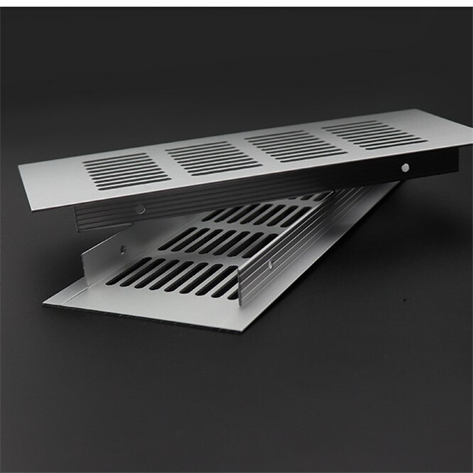 10 stk ventiler perforert ark luftventil ventilator gitter deksel ventilasjon for skap sko klimaanlegg hjemmeinnredningsdeksel