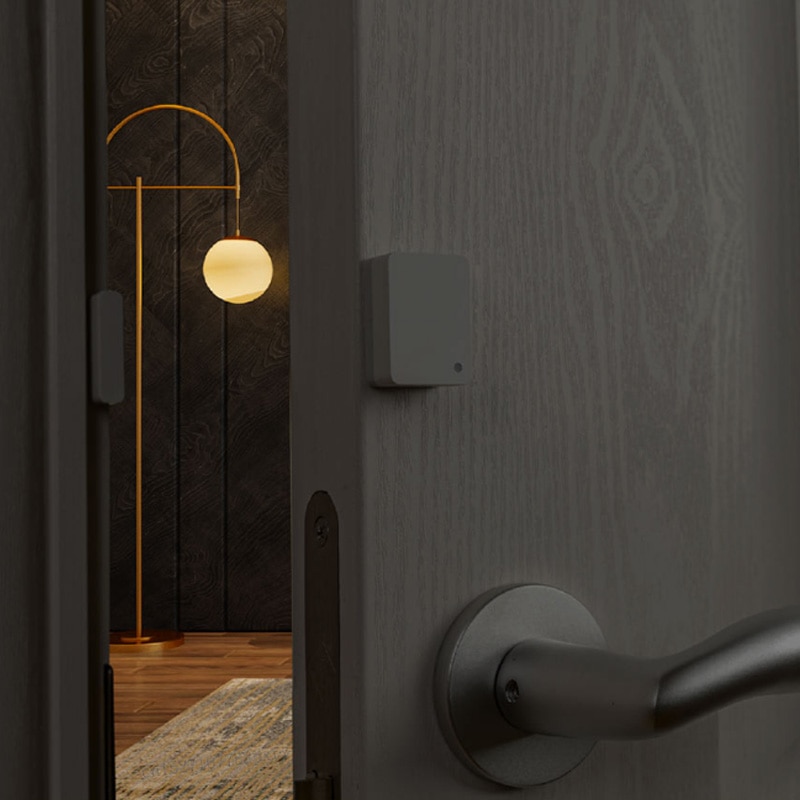 Sensor de puerta y ventana inteligente Xiaomi Mijia 2, bluetooth 5,1, detección de luz, registros de apertura/cierre, recordatorio sin cerrar horas extra