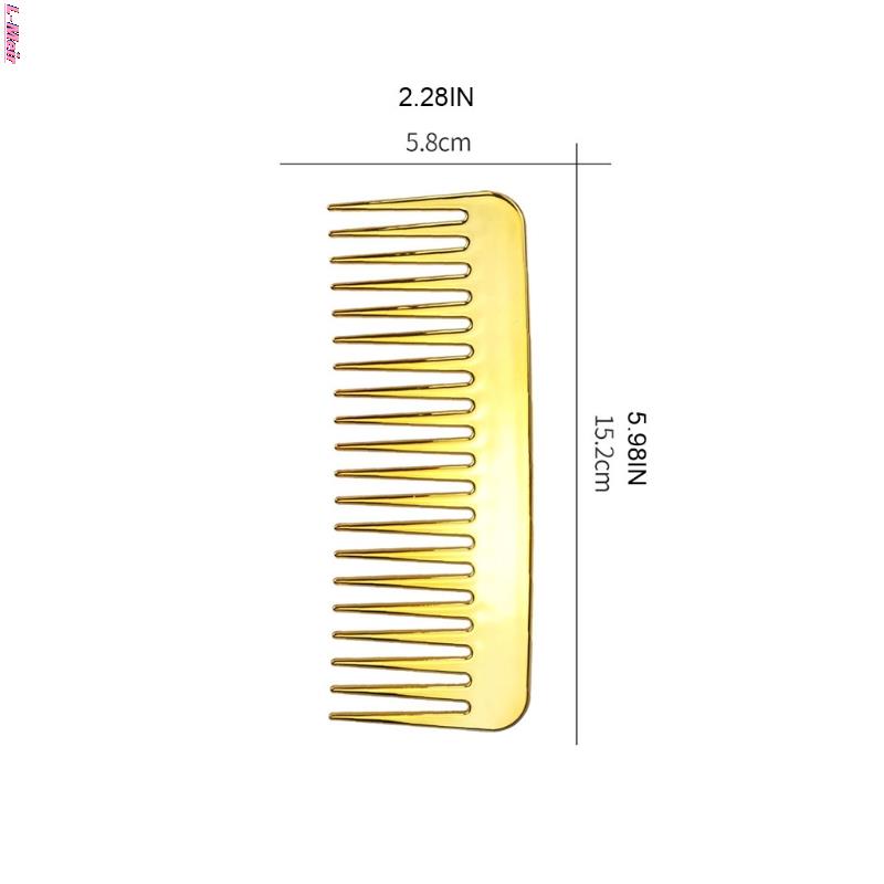 Large Wide Tooth Comb Detangling Reduce Hair Loss Comb Pro Hairdress Salon Dyeing Styling Brush Tool for Wet or Dry Hair
