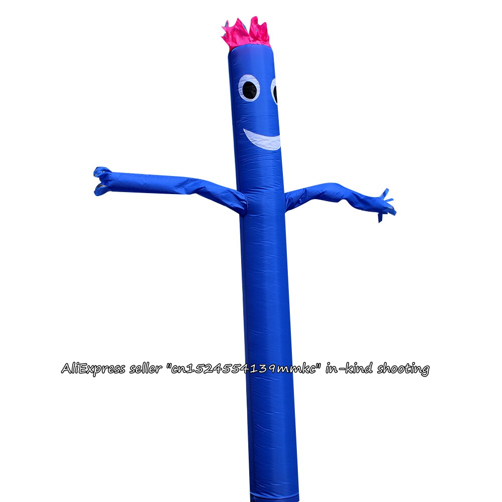 Air Dancer Sky Dancer Inflatable Tube Dance Puppet Wind Flying 10ft For 12inch Blower (Blue)