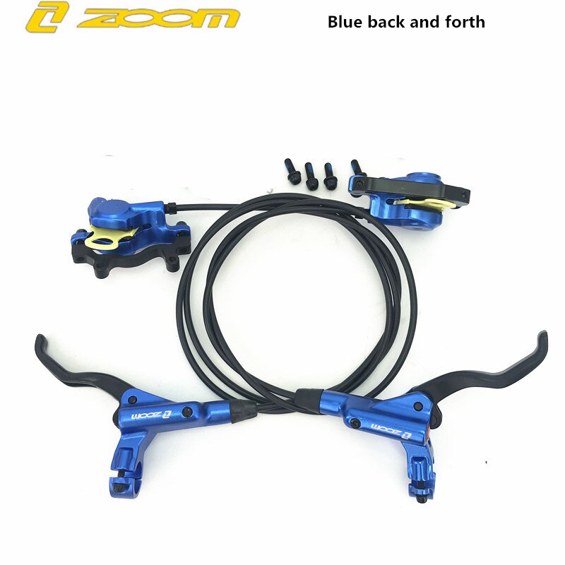 Zoom HB-875 Fiets Rem Mtb Brake Hydraulische Schijfrem 800/1400/1450/1550Mm MT200 Mountain Fiets rem Upgrade MT315 MT615: B875 in blue