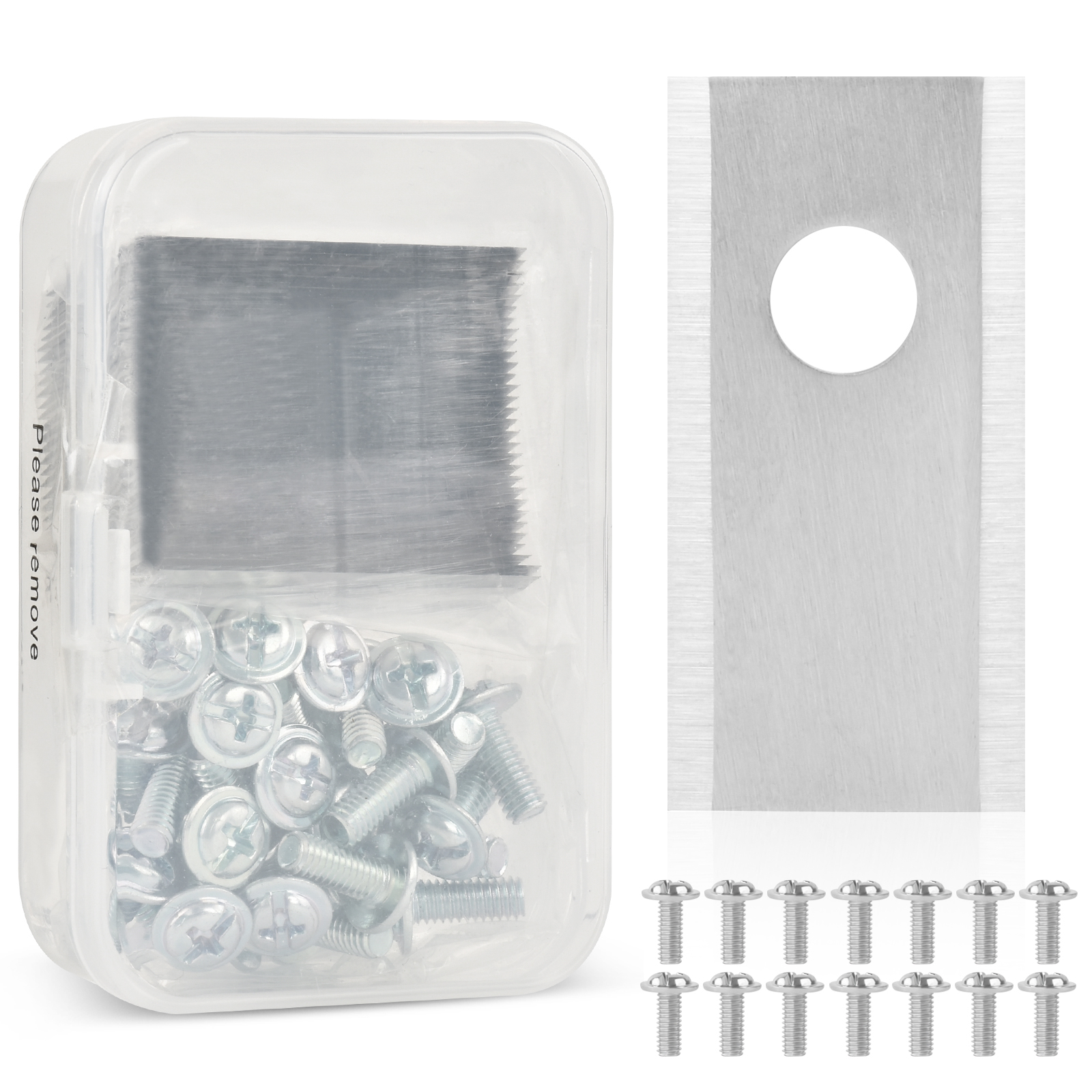 Lame de Tondeuse à Gazon Robotique en Titane, Outils de Jardin Opaques, 30 Pièces: Default Title
