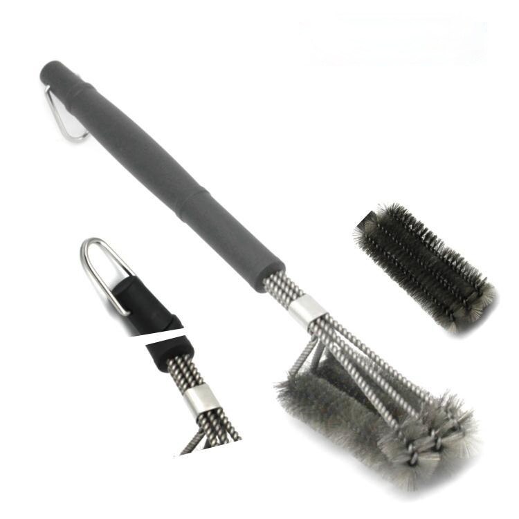 Stainless Steel Wire Brush Grill Cleaning Steel Brush Grill Brush