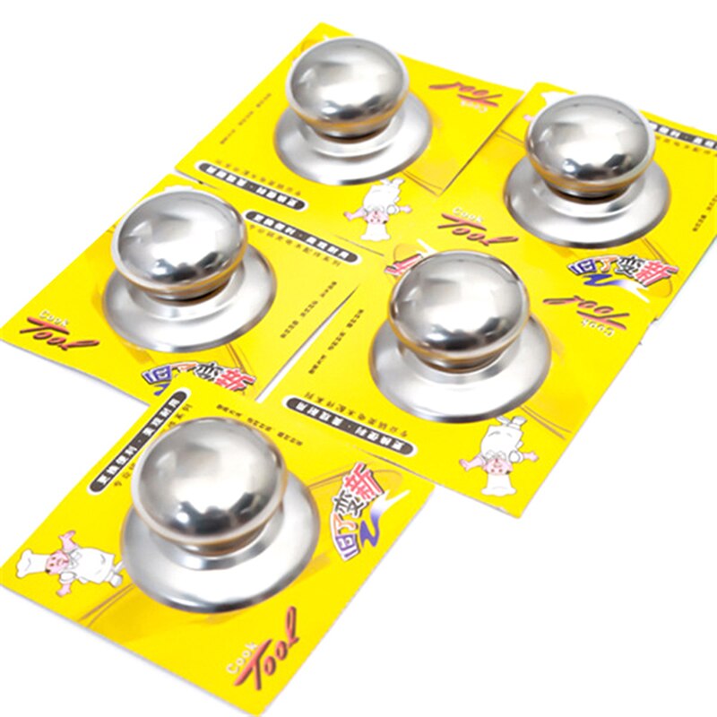 1Pcs Metal/Plastic Cookware Pot Pan Deksel Vervanging Hand Grip Cover Knop Handvat Voor Keuken Circulaire Holding Knop