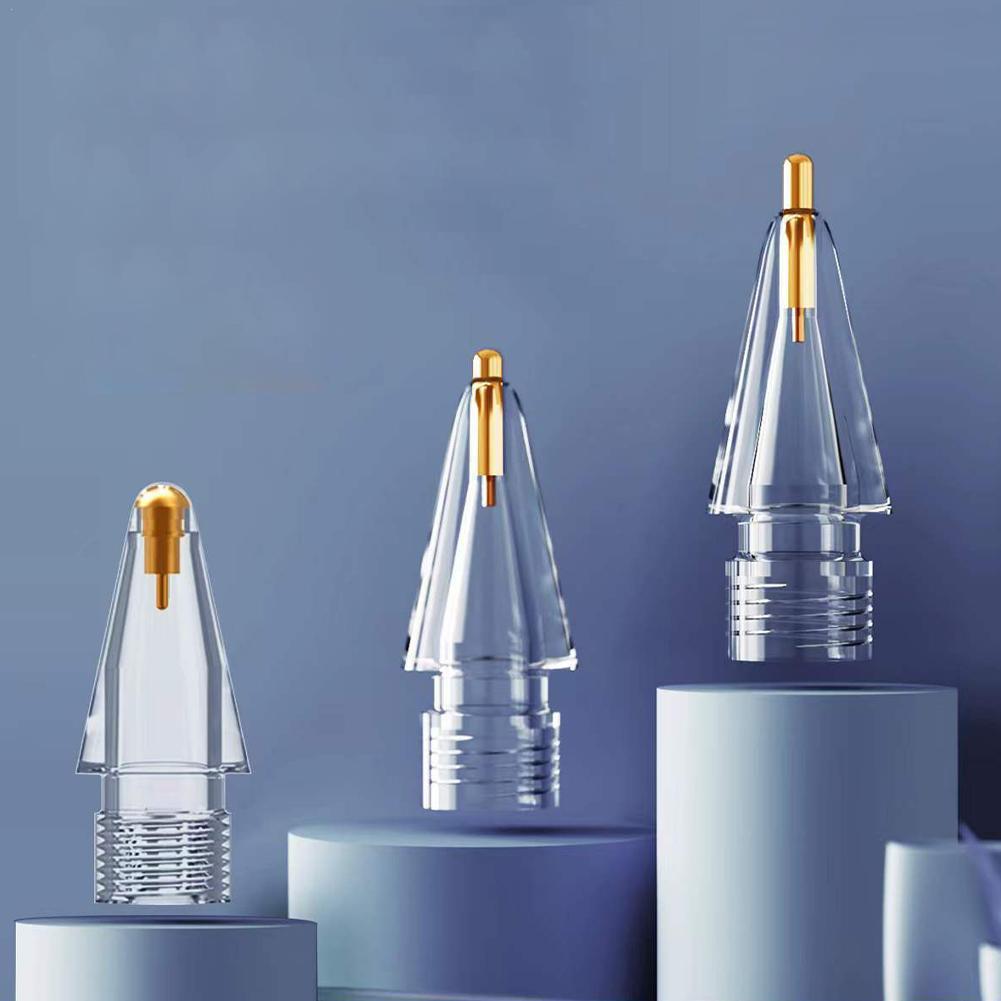 Pencil Tips For Apple Pencil 1st 2nd Generation Double Layer transparent Thin Tip Enough For 4 Years of Use For Apple Pencil Nib