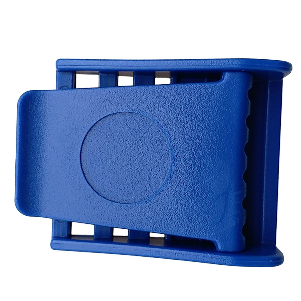 Durable Plastic Scuba Diving Diver Standard 50mm Weight Belt Buckle with 3 Slots - 4 Colors Available: Blue