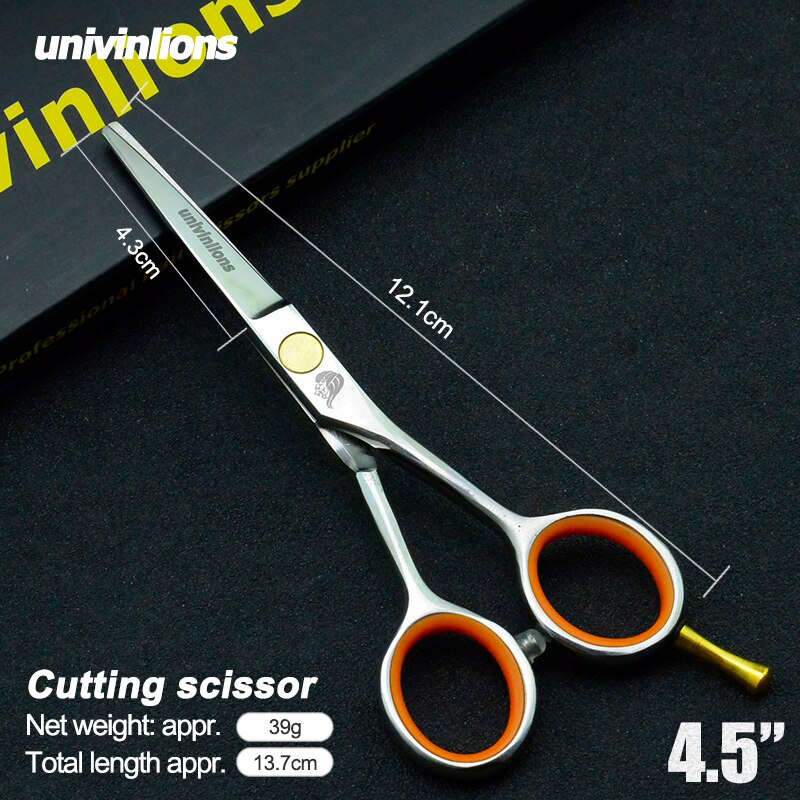 Ciseaux de coiffure japonais professionnels, 4.5/5.0/5.5/6.0 pouces, rasoir, barbier, ciseaux amincissants, tijeras